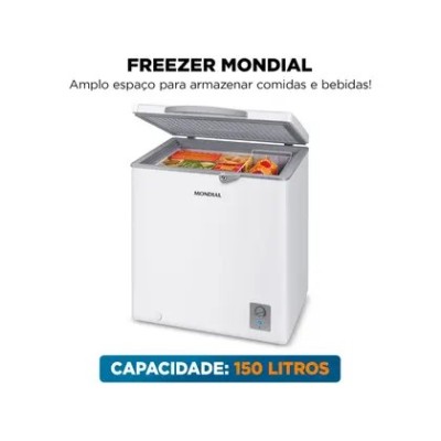 Freezer Horizontal Mondial 150L FHZ-01-W150 73111-01