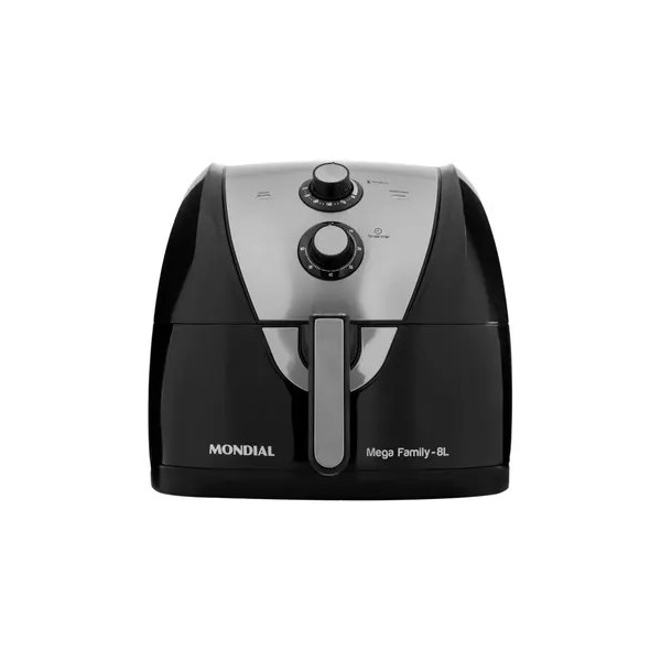 Air Fryer Mondial AFN-80-BI Preto e Inox 8L com Timer