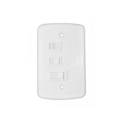 Ventilador de Teto Ventisol Fênix Branco / Silver 3 Pás, 3 Velocidades, CV3 Premium