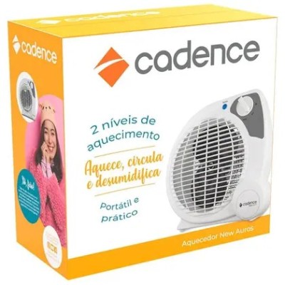 Aquecedor Elétrico Cadence New Auros AQC422, Termoventilado