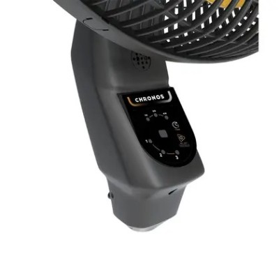 Ventilador de Coluna com Controle Mallory 40cm Chronos Preto e Dourado 127V