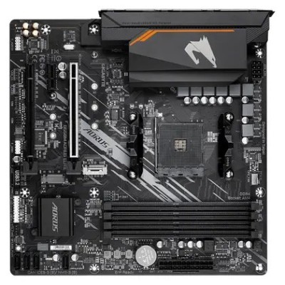 Placa-Mãe Gigabyte B550M Aorus Elite Rev. 1.3, AMD AM4, Micro ATX, DDR4, Preto - B550M AORUS ELITE