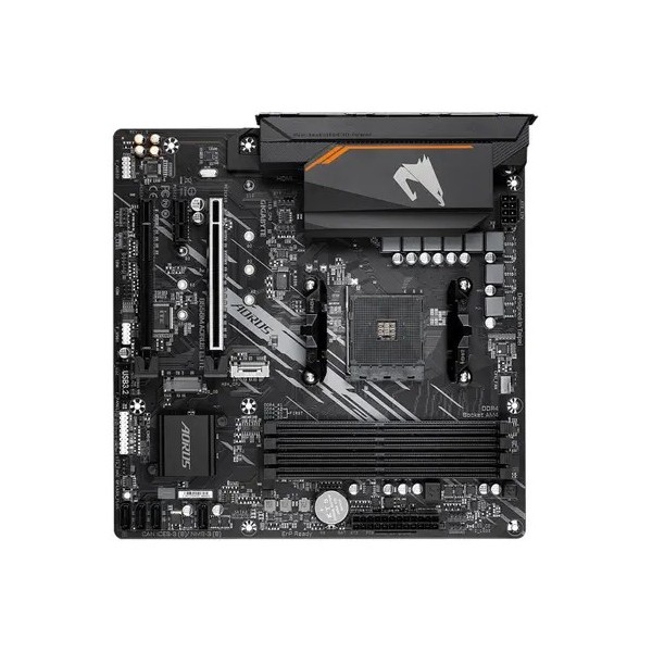 Placa-Mãe Gigabyte B550M Aorus Elite Rev. 1.3, AMD AM4, Micro ATX, DDR4, Preto - B550M AORUS ELITE