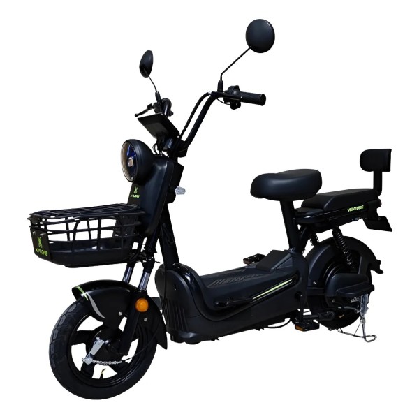 Scooter Elétrica Xplorer Venture 600W 32km/h Bateria 20Ah Preto