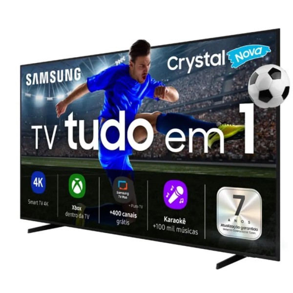 Smart Tv Samsung 50 polegadas crystal 4k comando voz un50u8600fgxzd