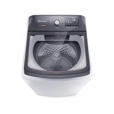 Lavadora de Roupas Electrolux 15kg Cesto Inox 11 Programas de Lavagem Branco Premium Care