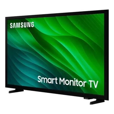 Smart Tv Samsung 32'' Hd Tizen Hdr Wi-fi Hdmi Monitor Bivolt Preta Preto
