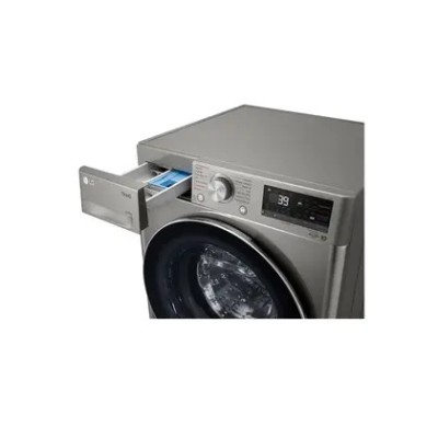 Lava e Seca LG Smart VC2 14kg Inox Look com Inteligência Artificial AIDD 220v - CV9014PC2A